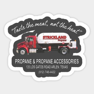 Strickland Propane Delivers Sticker